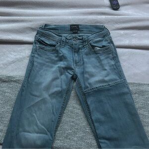 Buckle-Black Light Blue Denim Jeans